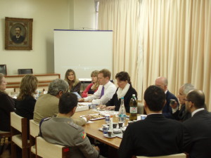 Visita do Ministro Britânico Jeremy Browne